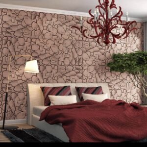 Ripple Square 3D Wall Panel