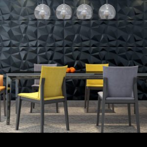 Diamond Fever Square 3D Wall Panel