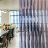 15mm Reeded Glass Film (Clear Blue) - Image 4