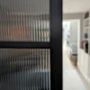 15mm Reeded Glass Film (Clear Smokey Grey/Black) - Image 3