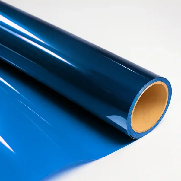 Dark Blue Transparent Window Film - Image 2