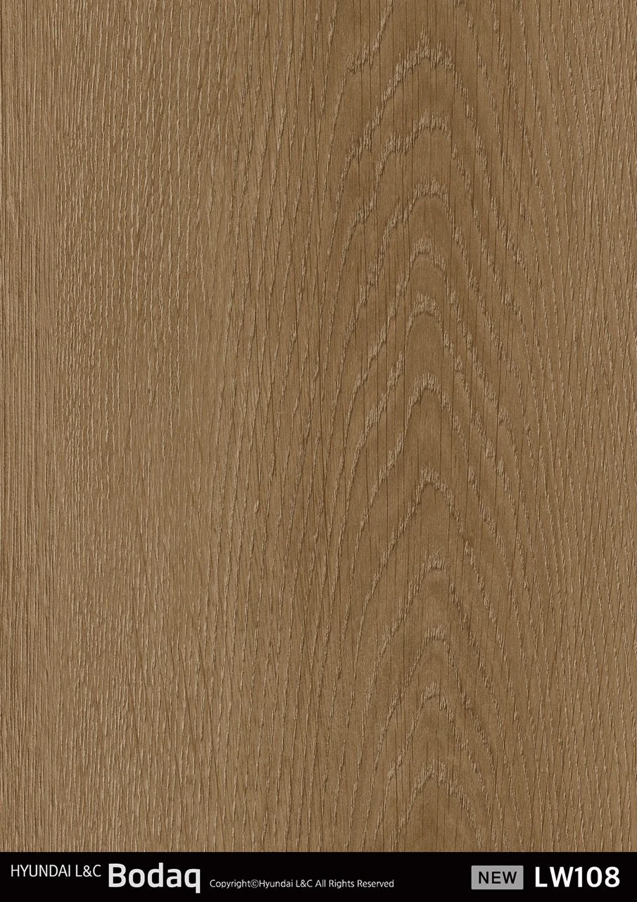 LW108 Oak Interior Film , Wood Collection architectural vinyl