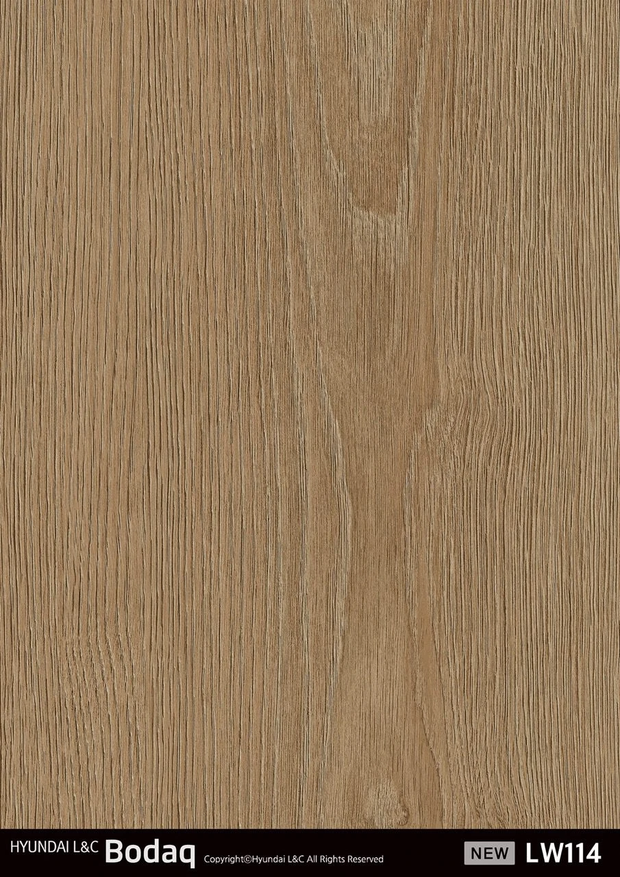 LW114 Oak Interior Film , Wood Collection architectural vinyl